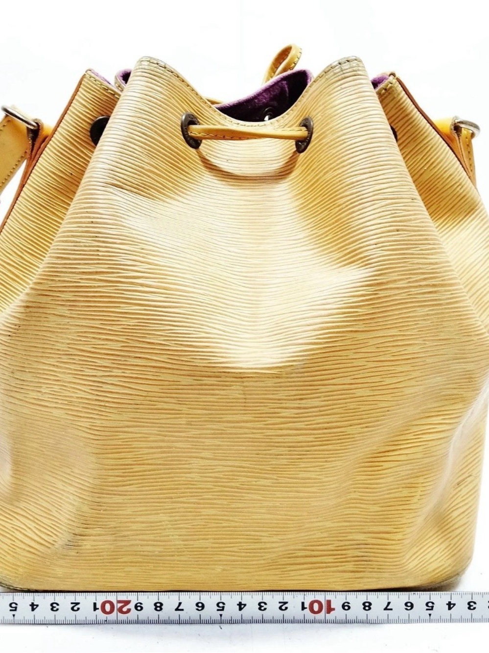 Louis Vuitton LV Shoulder Bag M44109 Petit Noe Yellow Epi 2671372 - Picture 2 of 9